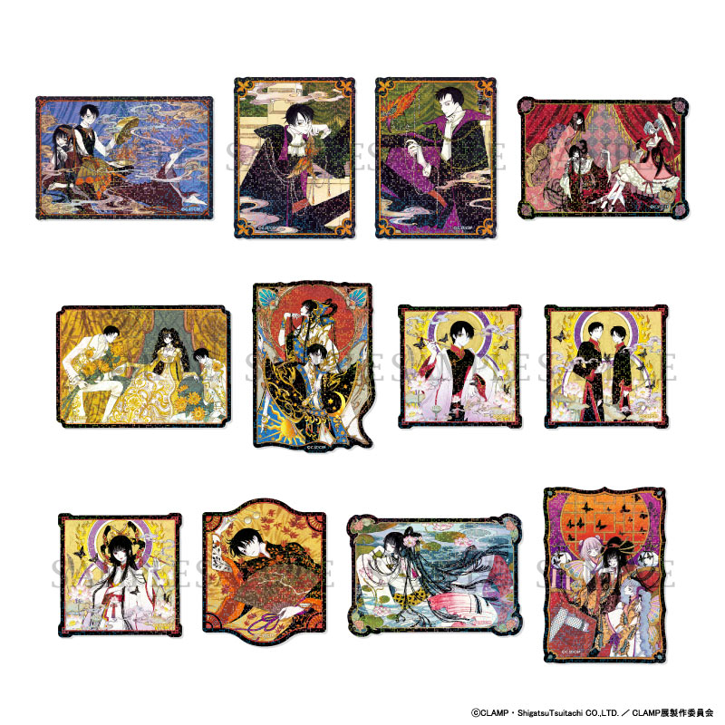 CLAMP展 トレーディングきらきらクリアステッカー～xxxHOLiC BOX～		